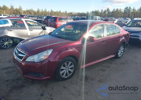 2010 Subaru Legacy 2.5I Premium from USA, damaged, VIN 4S3BMBG62A3221053